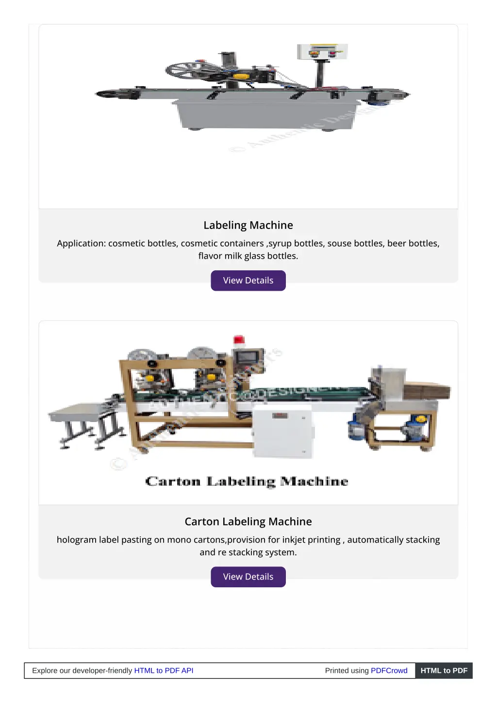 labeling machine