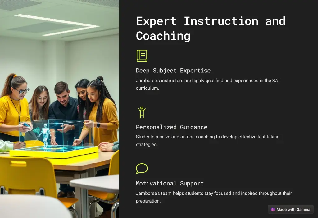 expert instruction and coaching