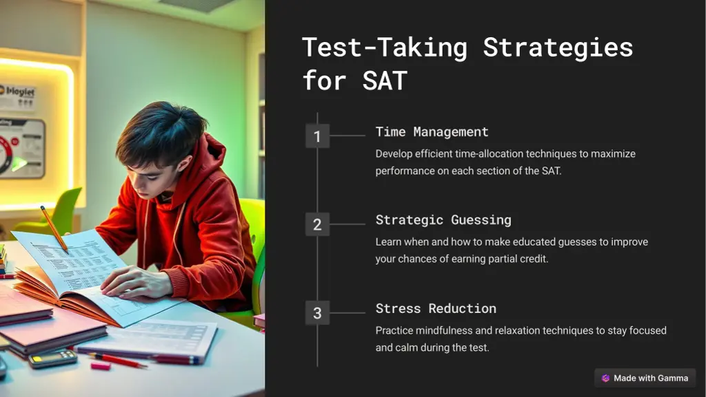 test taking strategies for sat