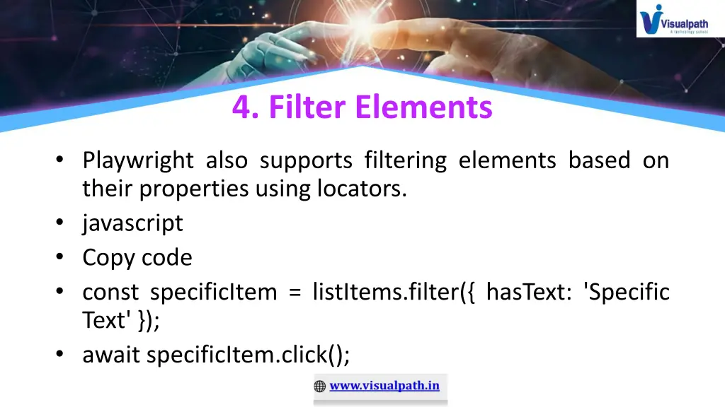 4 filter elements