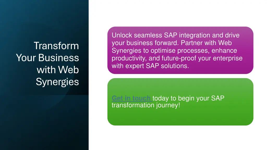 unlock seamless sap integration and drive your