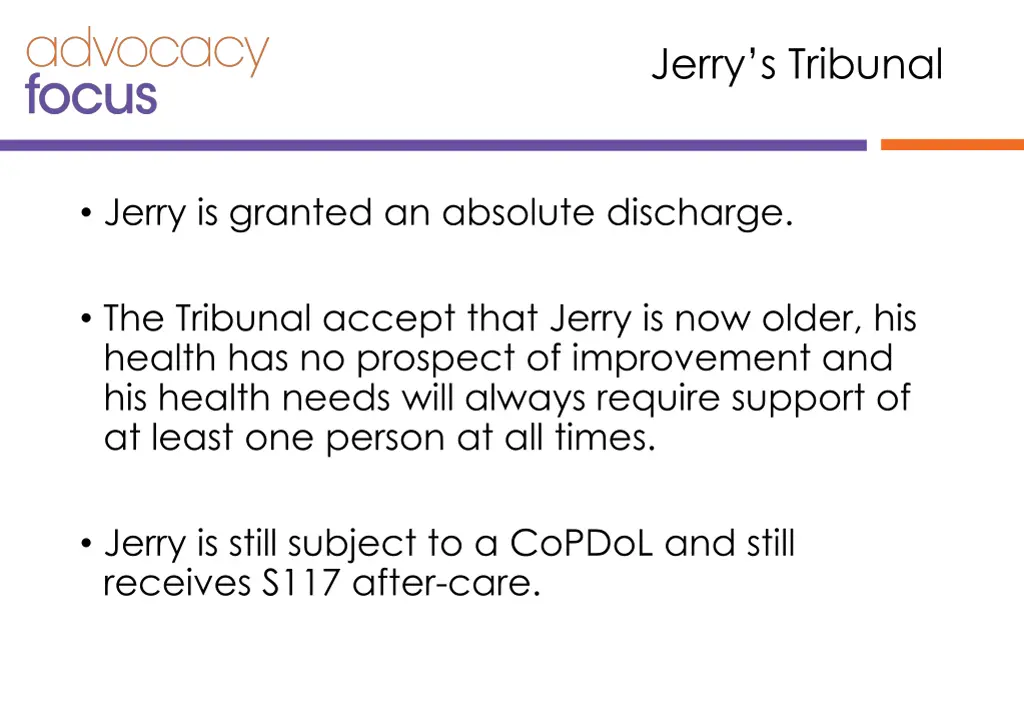 jerry s tribunal 1