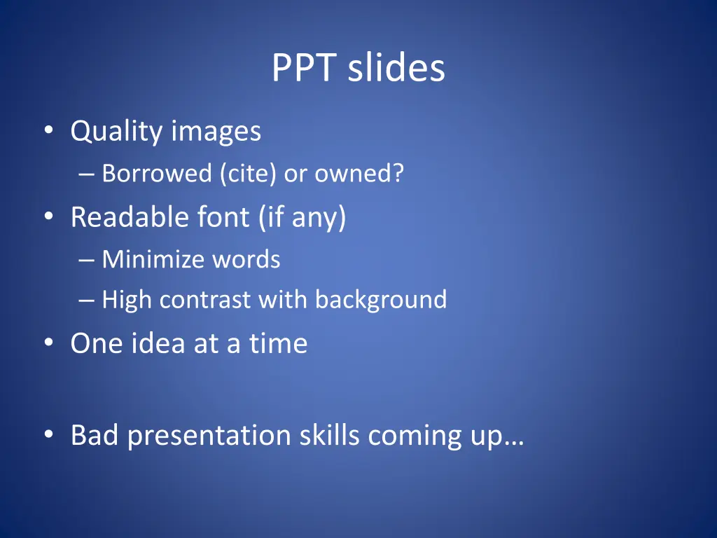 ppt slides