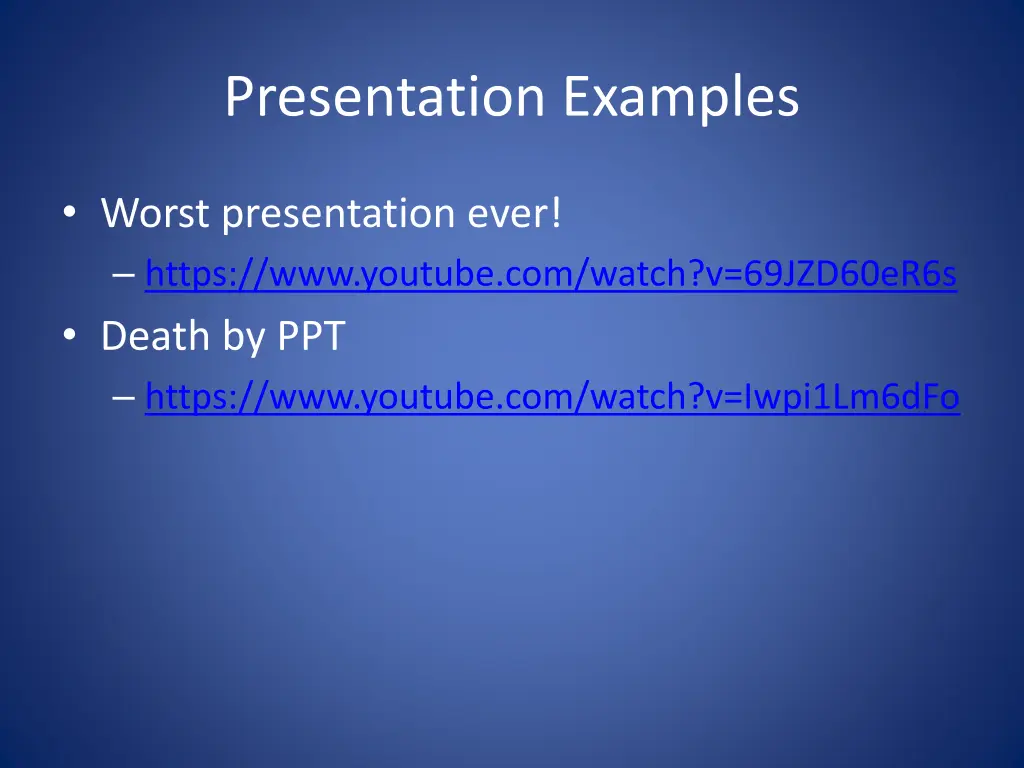 presentation examples