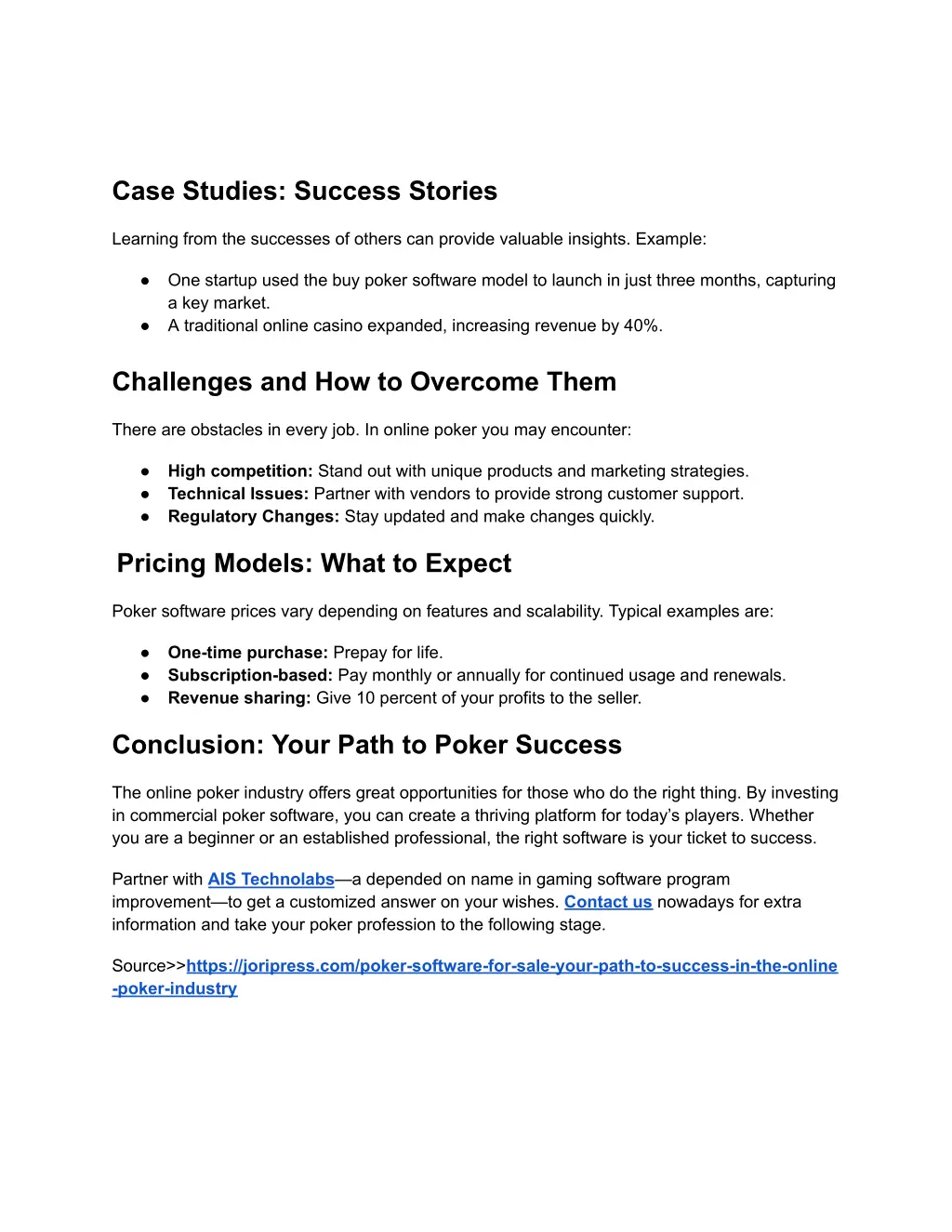 case studies success stories