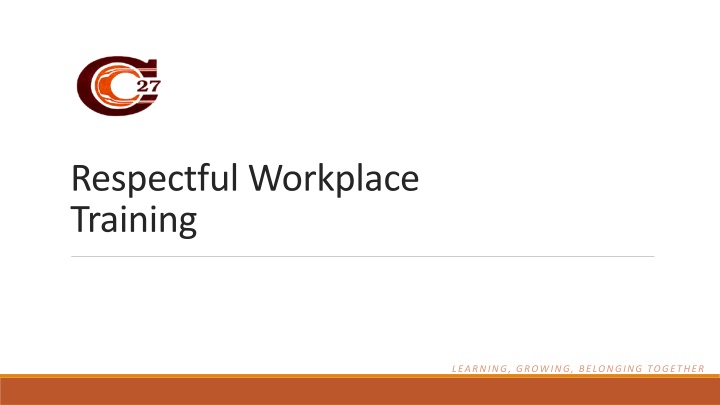 respectful workplace training