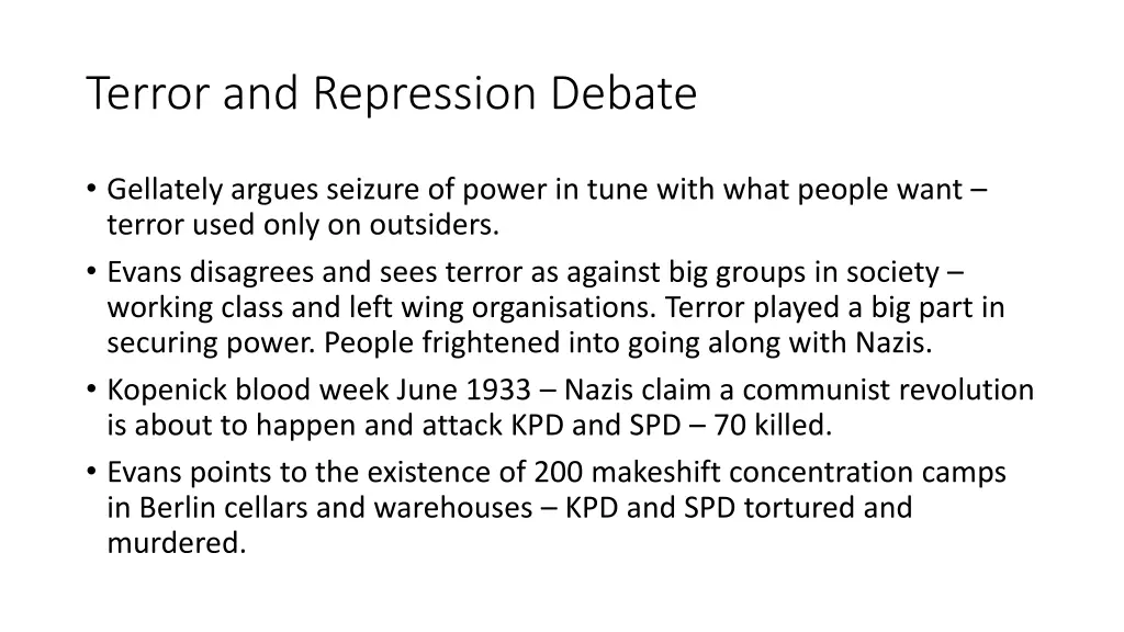 terror and repression debate 1