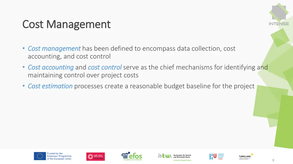 cost management cost management