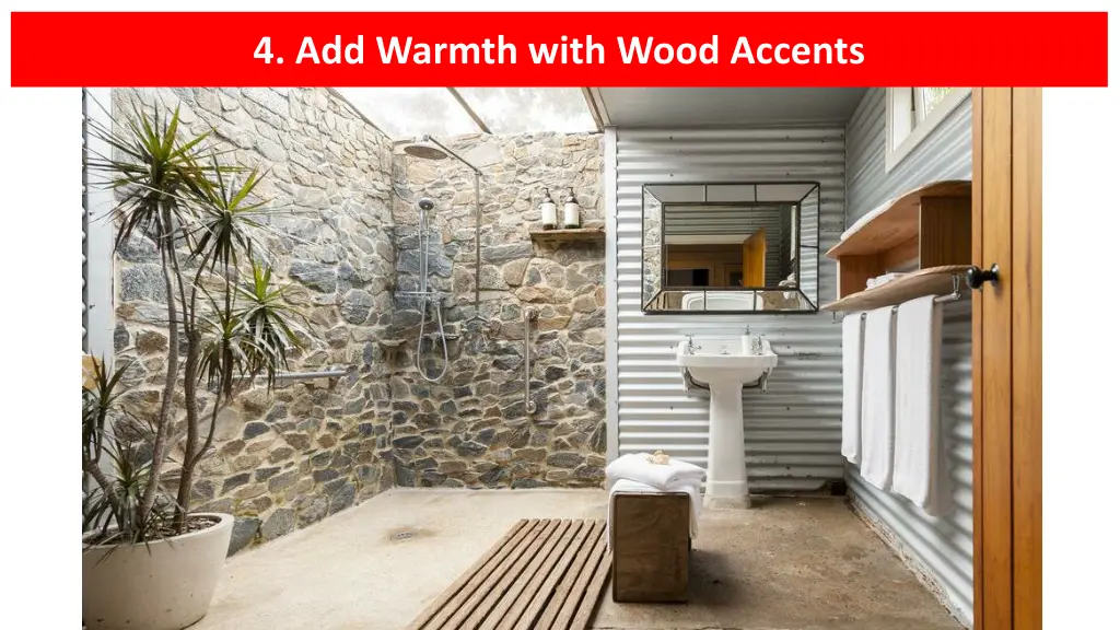 4 add warmth with wood accents