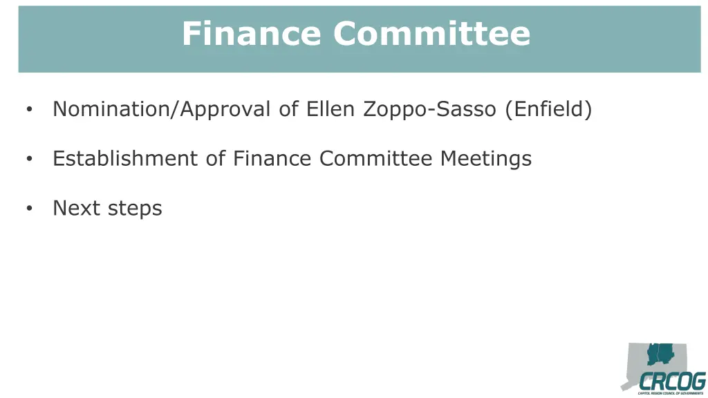 finance committee