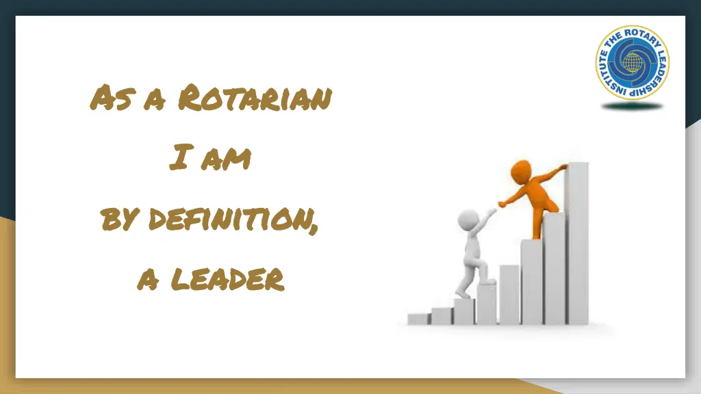 as a rotarian as a rotarian