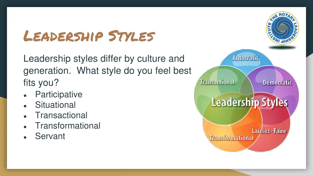 leadership styles