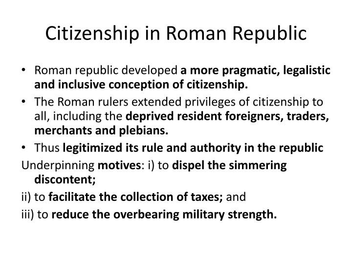 citizenship in roman republic