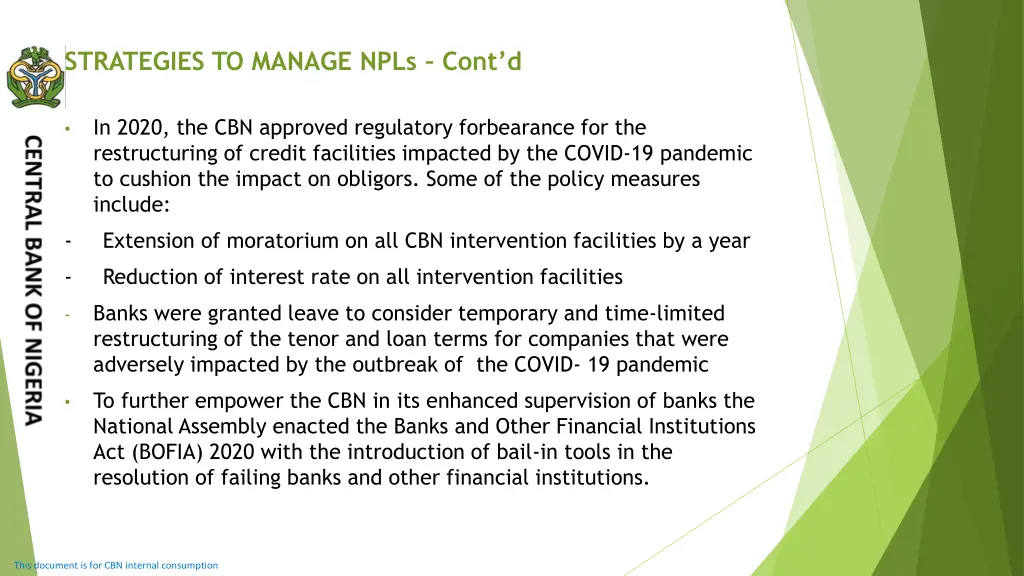 strategies to manage npls cont d 2