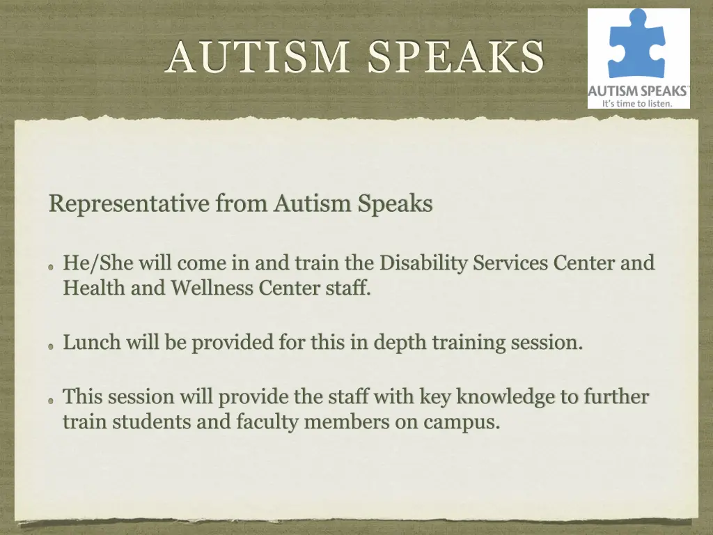 autism speaks