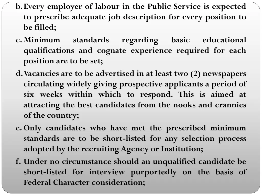 b every employer of labour in the public service