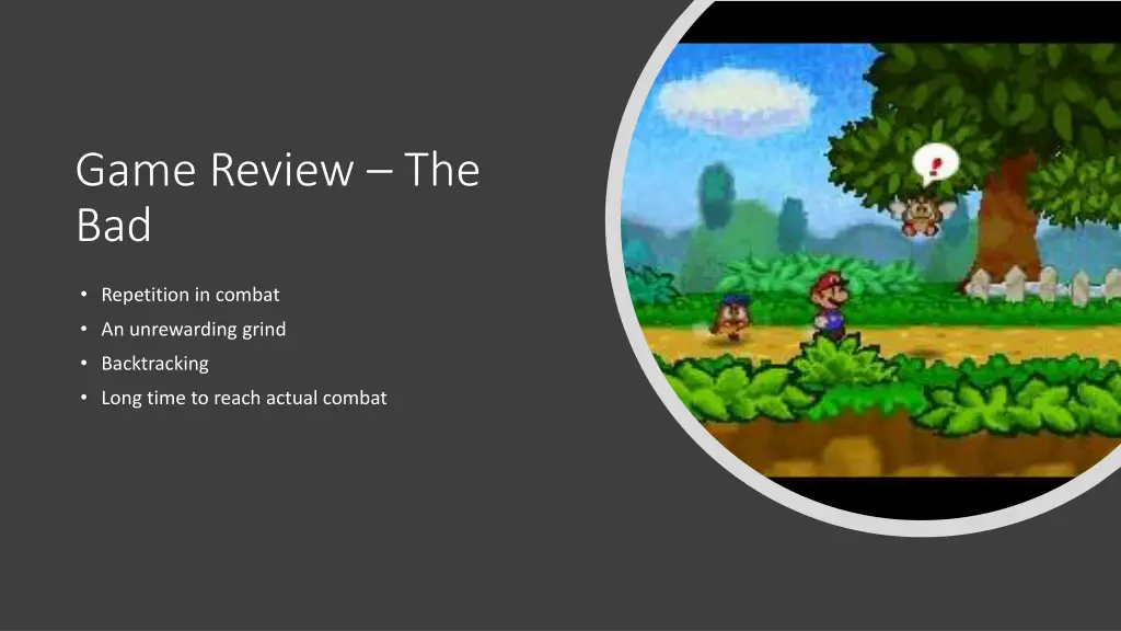 game review the bad