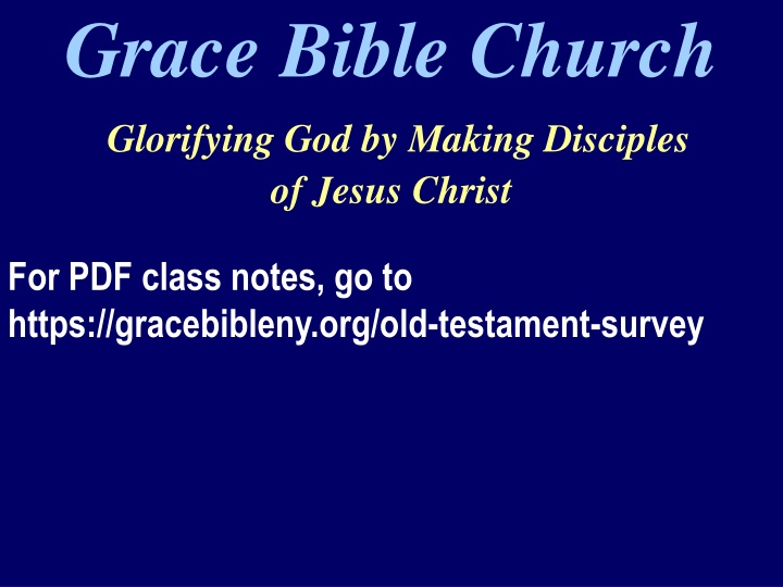 grace bible church