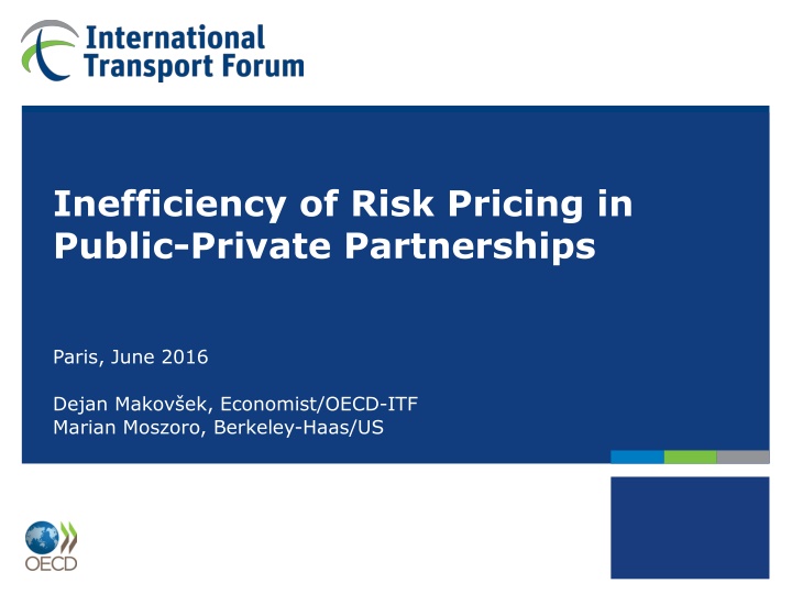 inefficiency of risk pricing in public private