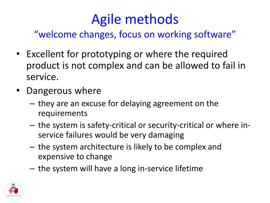 agile methods