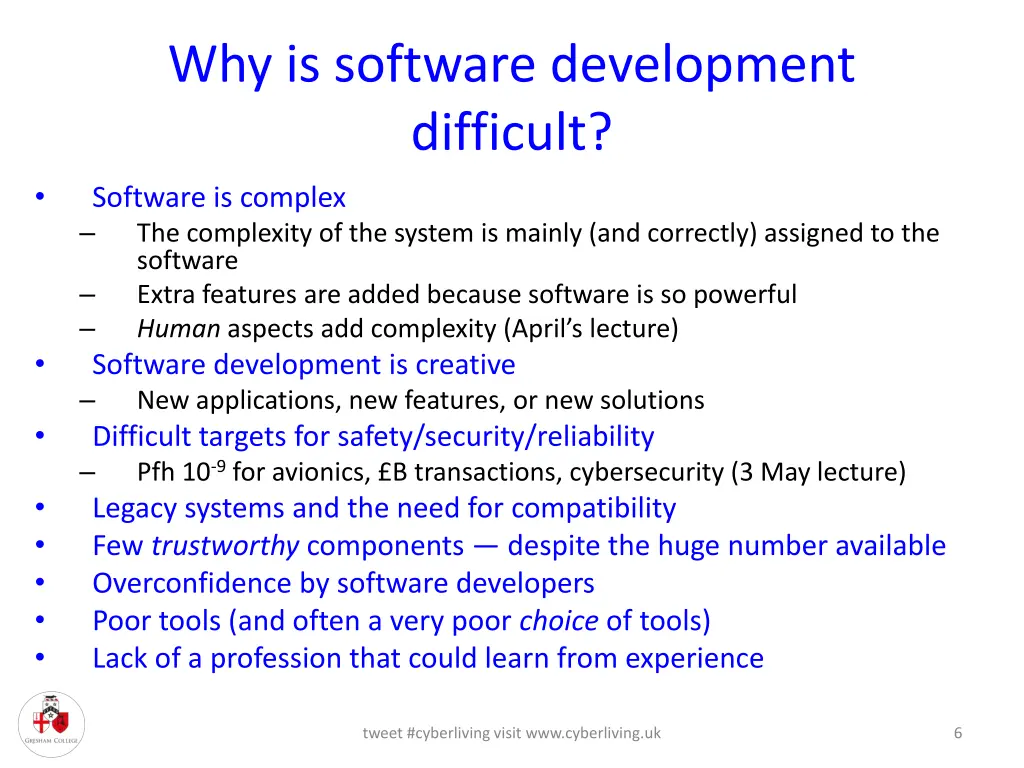 why is software development difficult