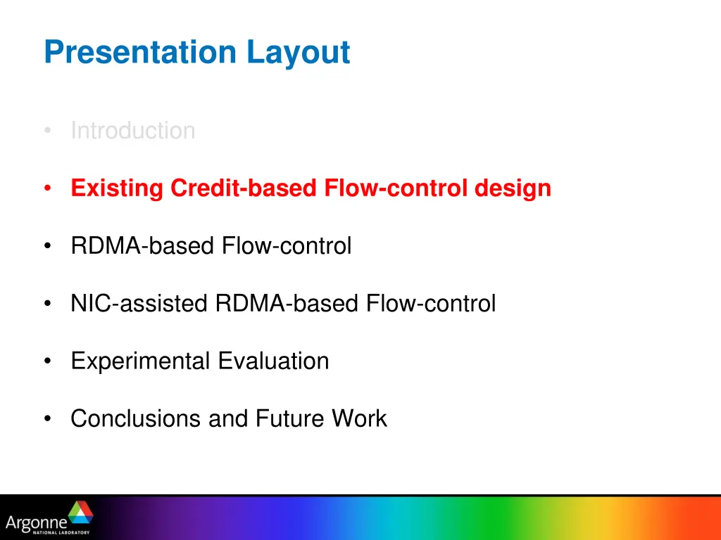 presentation layout