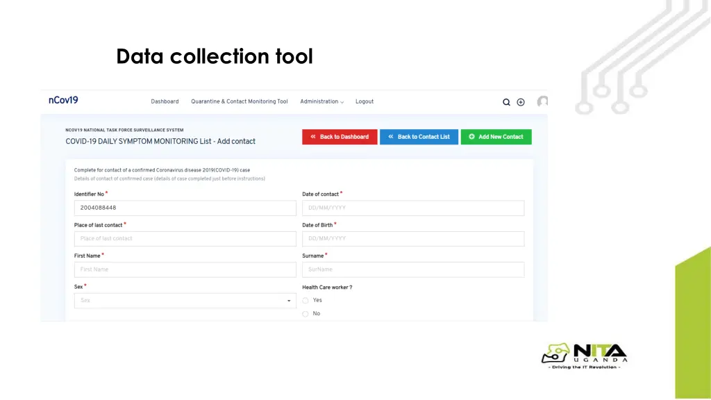 data collection tool