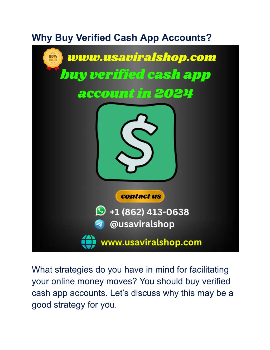 why buy verified cash app accounts