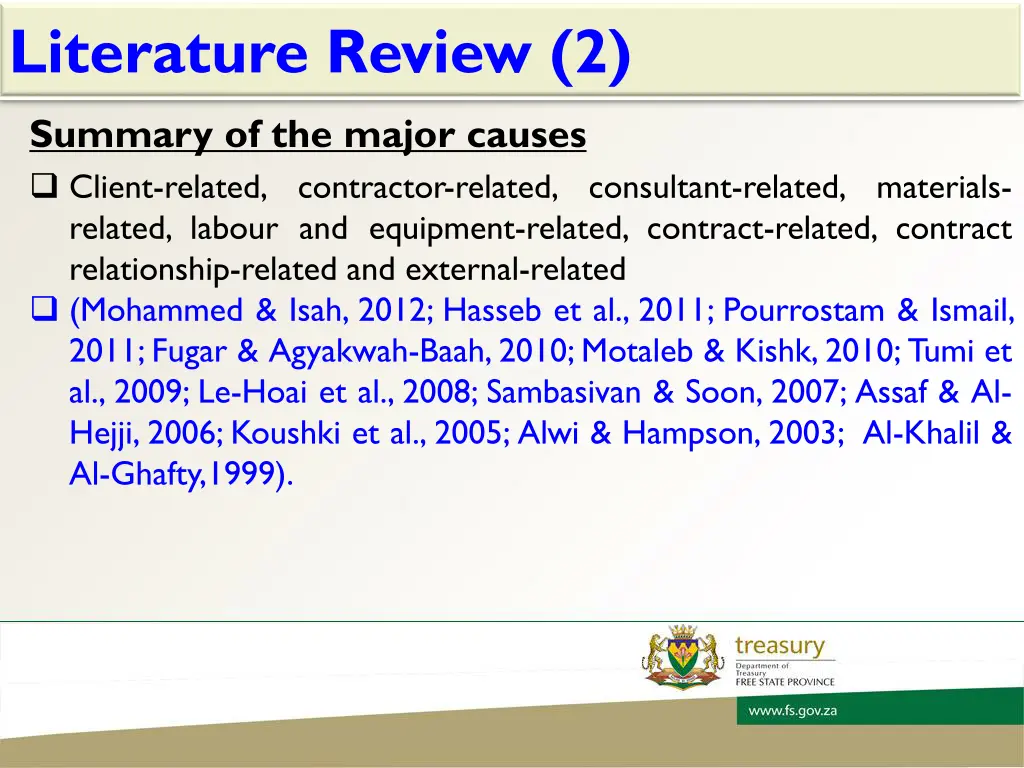 literature review 2