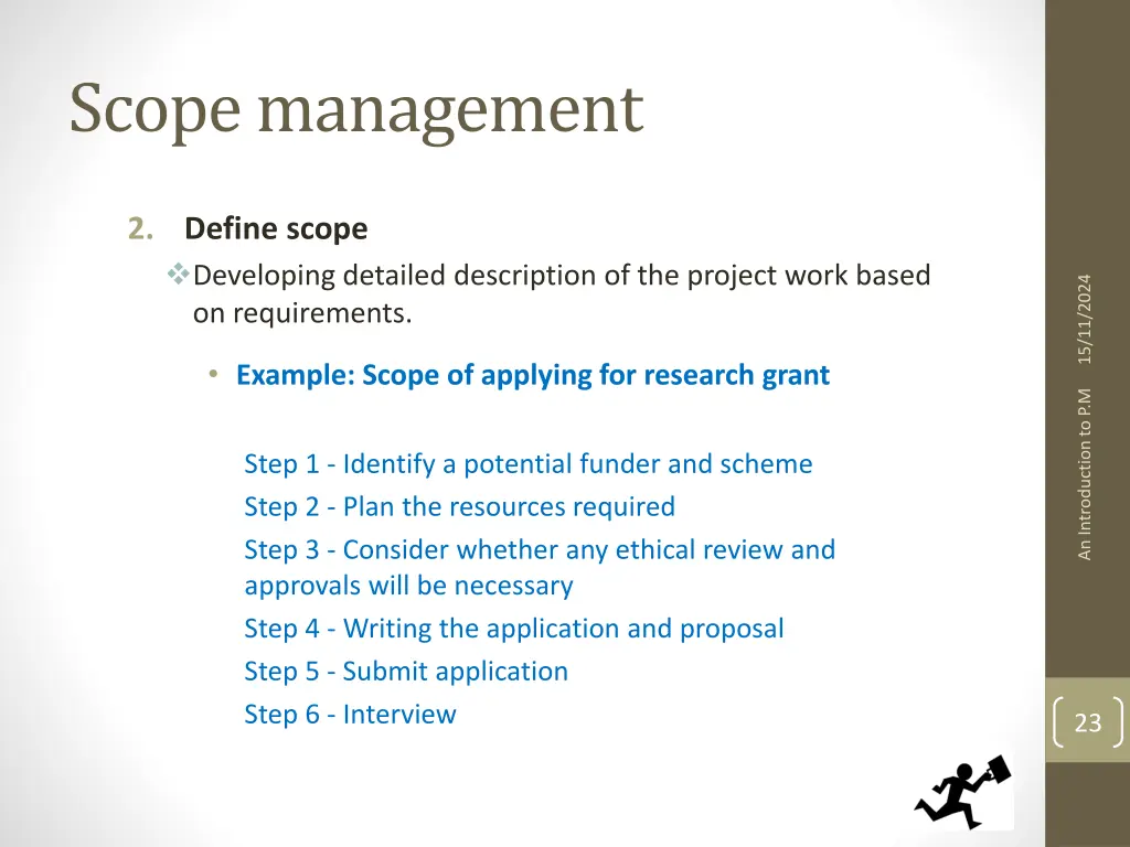 scope management 1