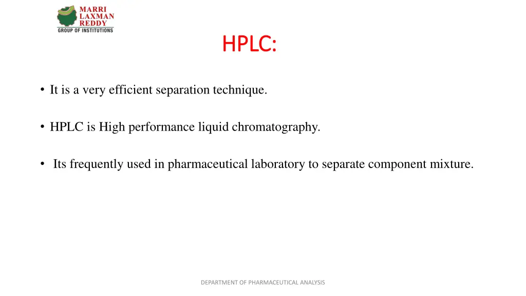 hplc hplc