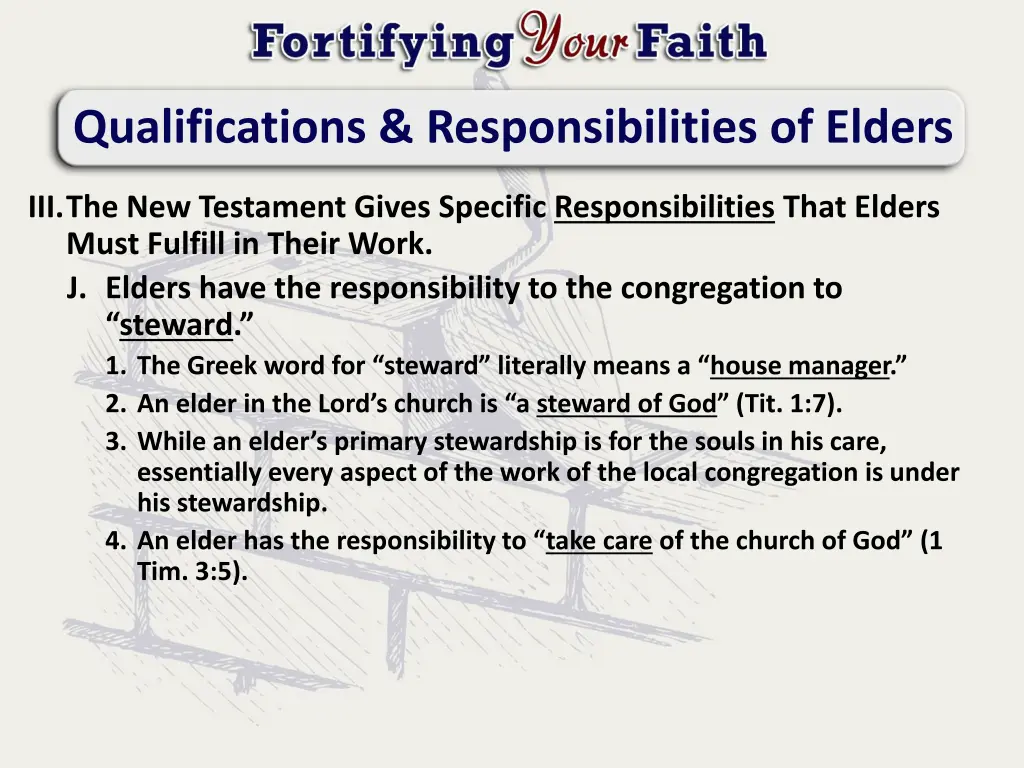 qualifications responsibilities of elders 2