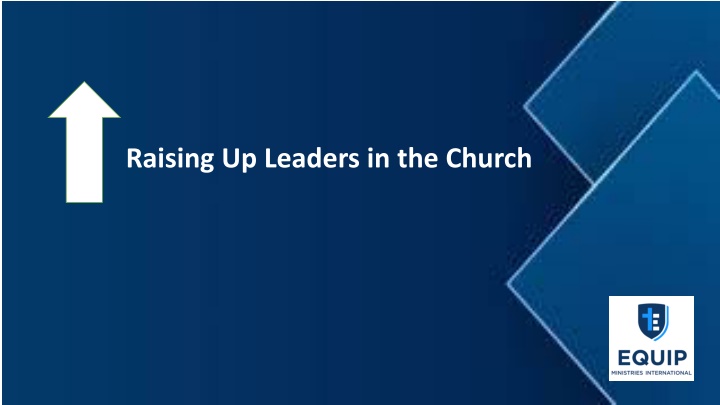 raising up leaders in the church