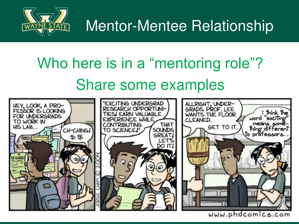 mentor mentee relationship