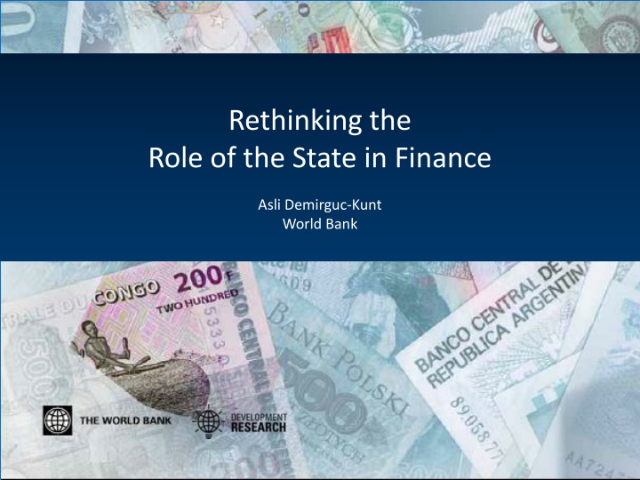 rethinking the role of the state in finance