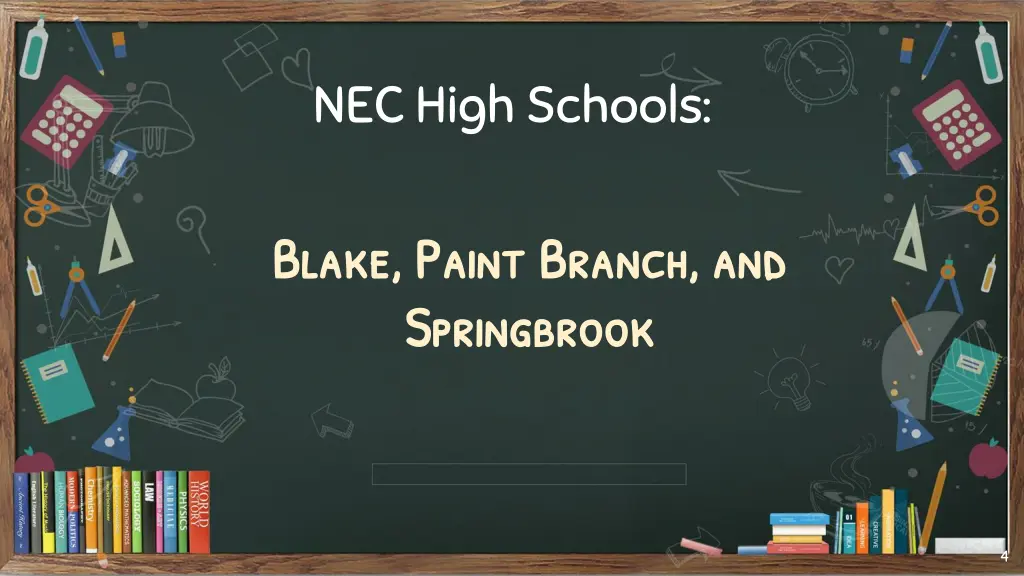 nec high schools