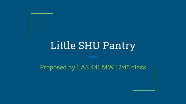 little shu pantry