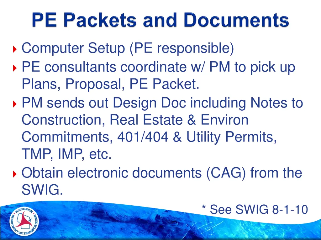 computer setup pe responsible pe consultants