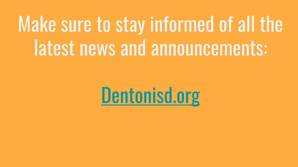 make sure to stay informed of all the latest news