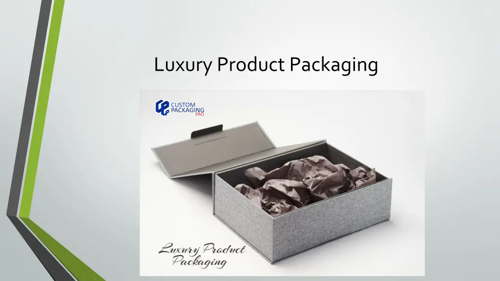 luxury product packaging