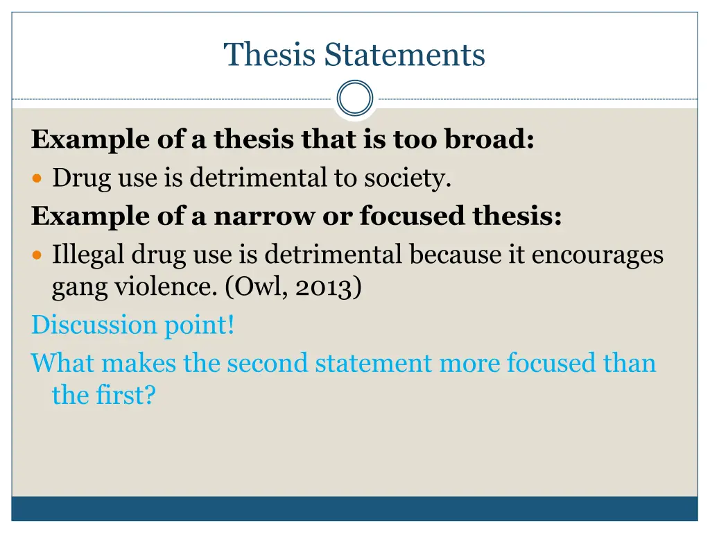 thesis statements 3