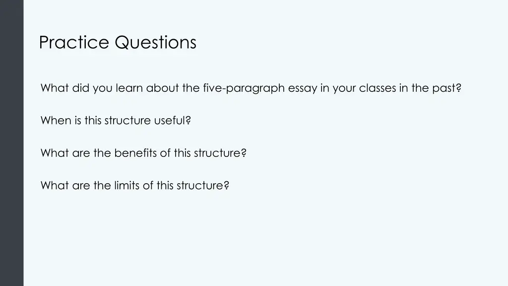 practice questions