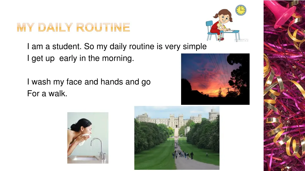 my daily routine