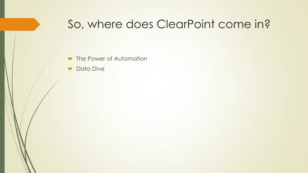 so where does clearpoint come in