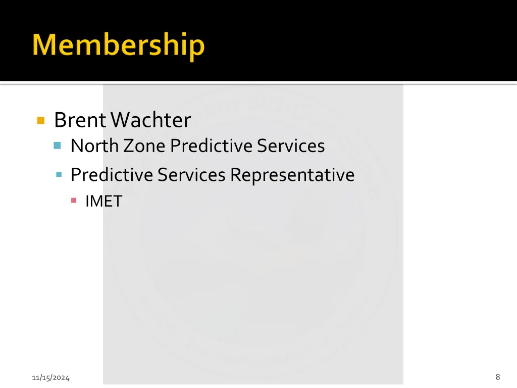 brent wachter north zone predictive services