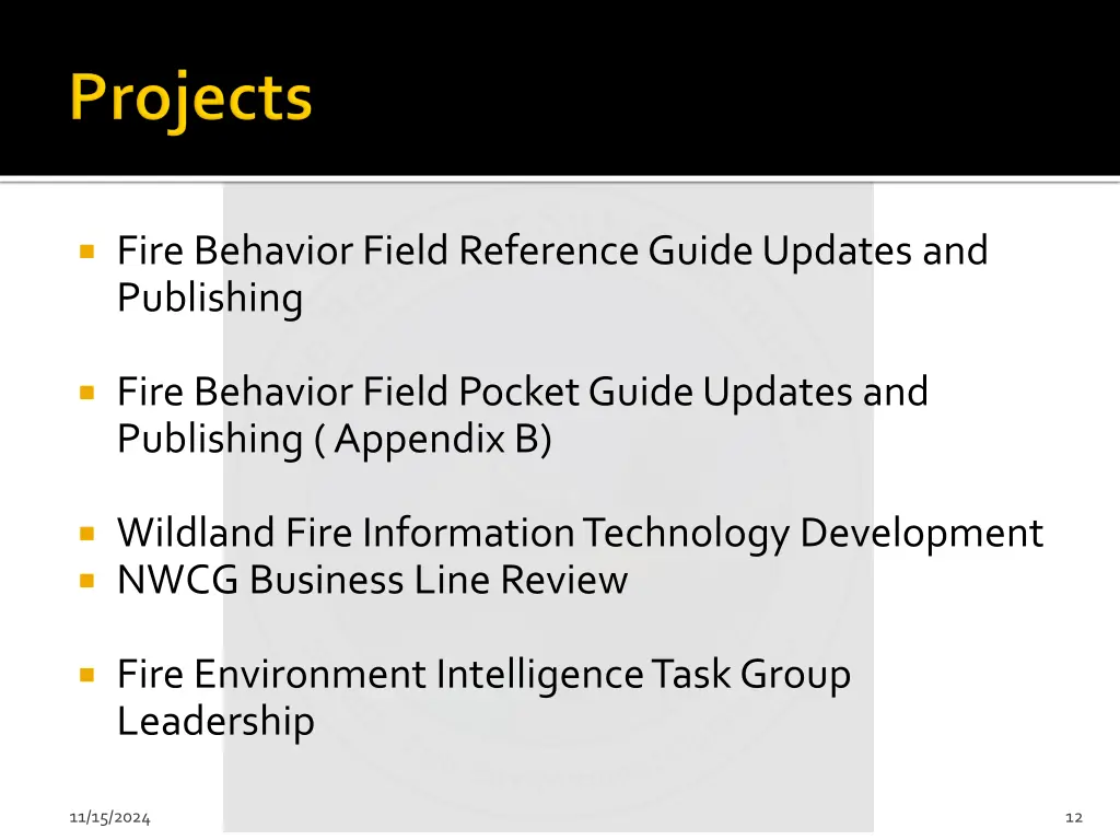 fire behavior field reference guide updates