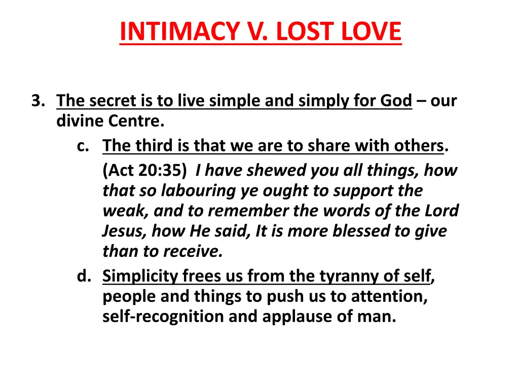 intimacy v lost love 4