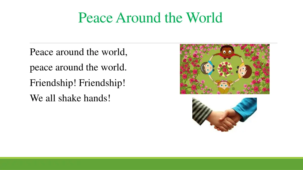 peace around the world