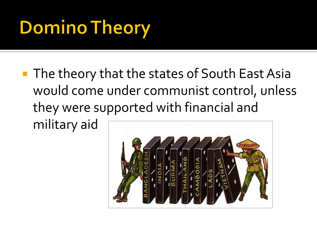 the theory that the states of south east asia