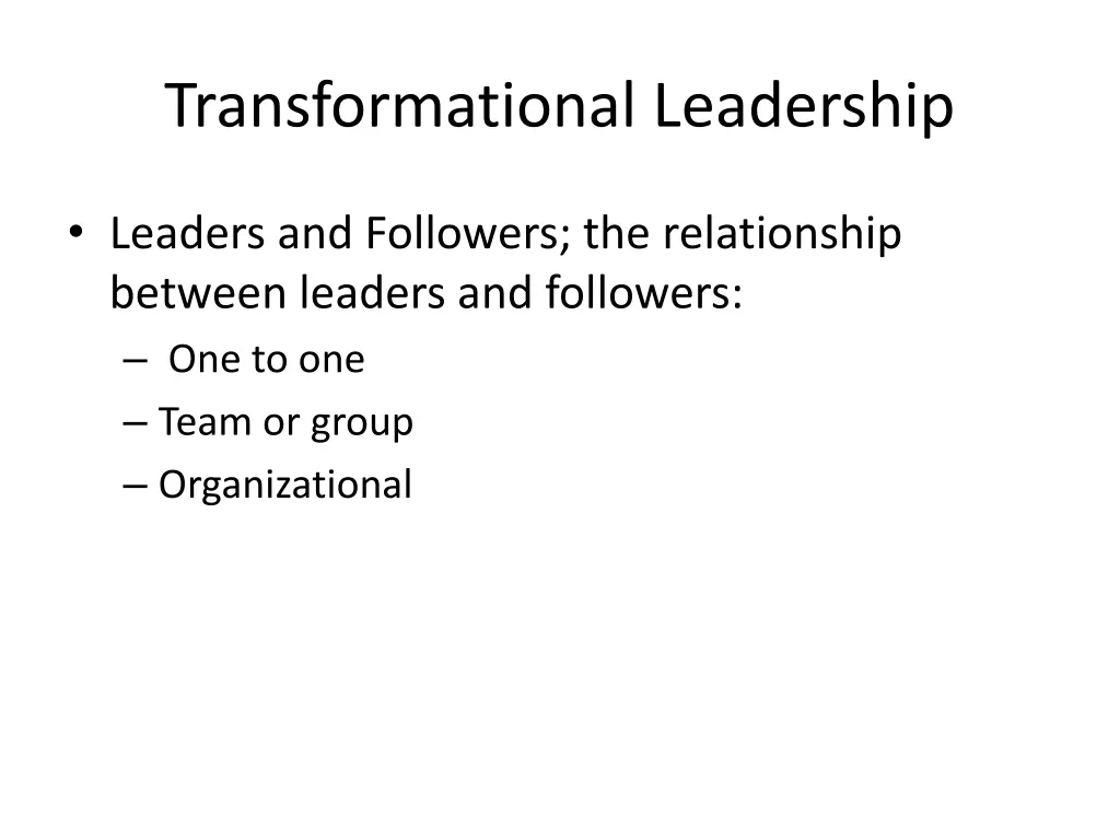 transformational leadership 2